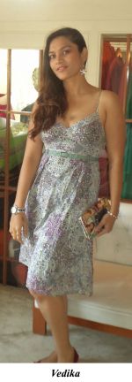 Vedika at the Art and Fashion Brunch in The Wedding Cafe n Lounge on 22nd Jan 2012.jpg